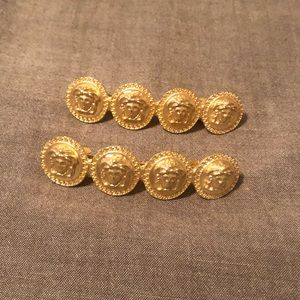 Versace Hair Clip Medusa Tribute Barrette